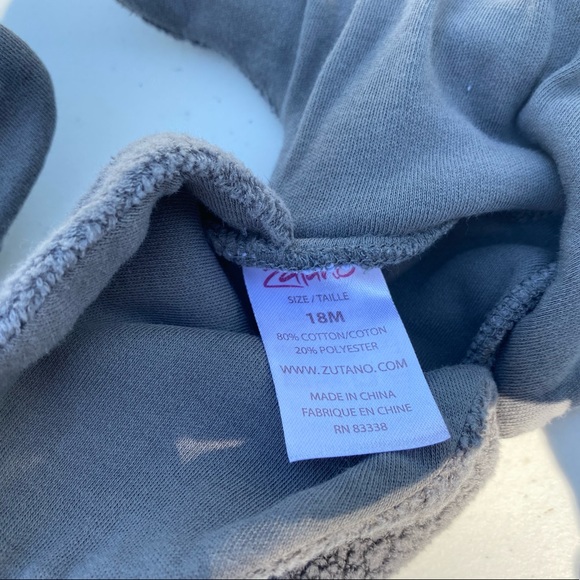 Zutano Fleece Toddler Shoes - Picture 4 of 5